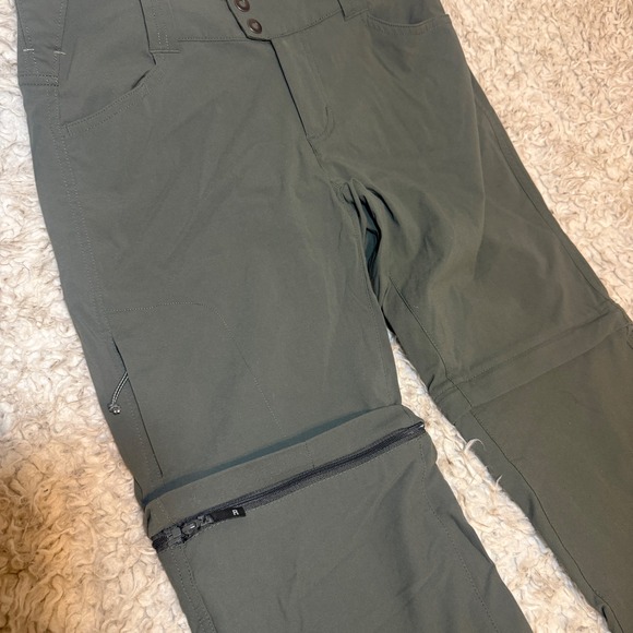 Columbia Omni Shield Women's Convertible Hiking Pants Olive Green|Size 6| - Picture 4 of 14